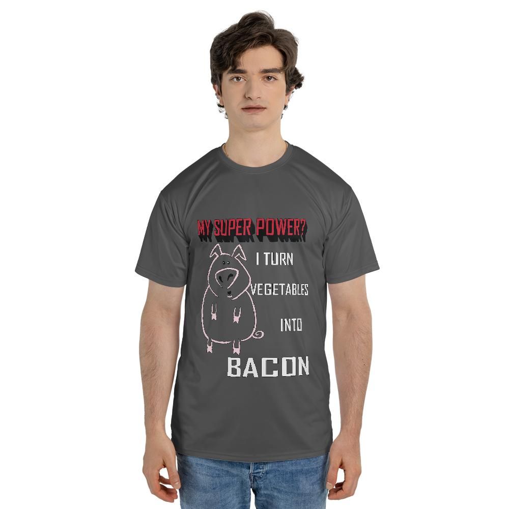 Bacon Super Power - Dark Grey